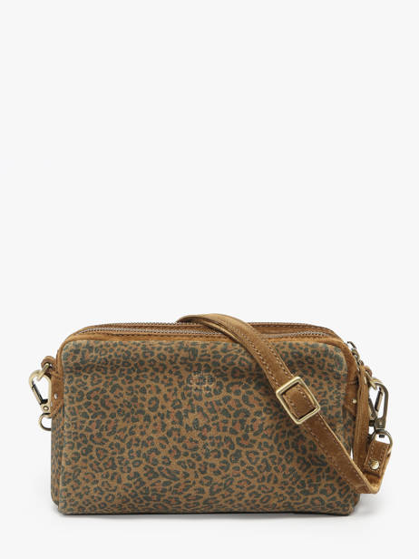 Sac Bandoulière Vintage Cuir Mila louise Marron vintage 2367XPAV vue secondaire 3