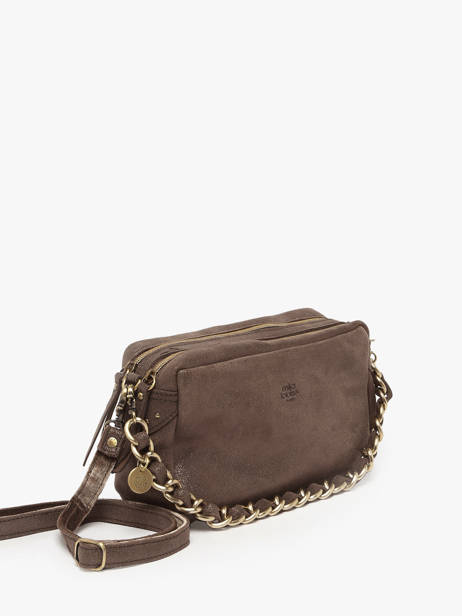Sac Bandoulière Mama Cuir Mila louise Marron vintage 23673X vue secondaire 1