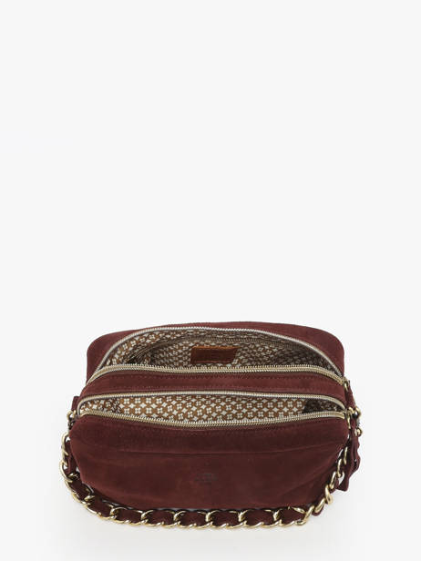 Sac Bandoulière Vintage Cuir Mila louise Marron vintage 23673V vue secondaire 2