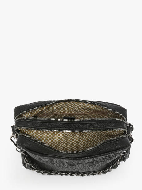 Sac Bandoulière Vintage Cuir Mila louise Noir vintage 23673LE vue secondaire 2