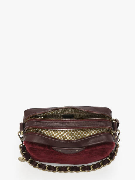 Sac Bandoulière Vintage Cuir Mila louise Marron vintage 23673FUC vue secondaire 2