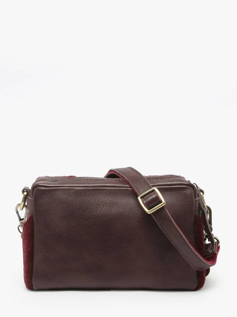 Sac Bandoulière Vintage Cuir Mila louise Marron vintage 23673FUC vue secondaire 3