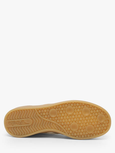 Sneakers En Cuir Gola Or women CLB783 vue secondaire 4