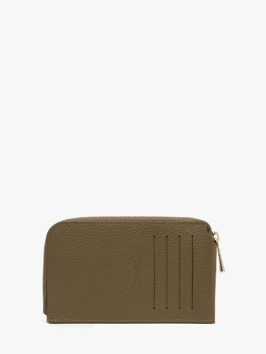 Longchamp Le foulonné Porte billets/cartes Vert