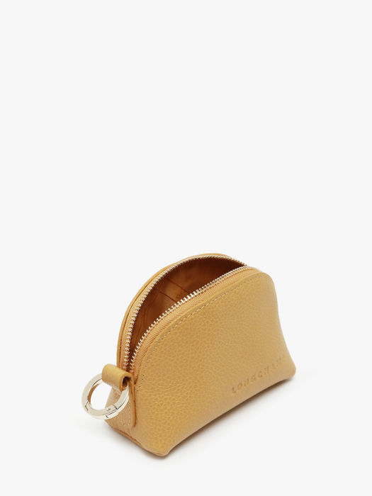 Longchamp Le foulonné Porte-monnaie Jaune