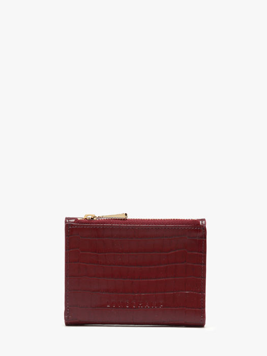 Longchamp Longchamp pocket croco Portefeuilles Violet
