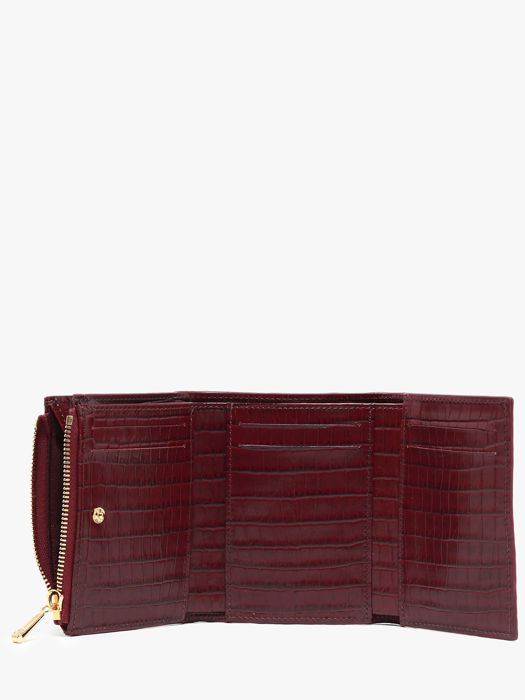Longchamp Longchamp pocket croco Portefeuilles Violet