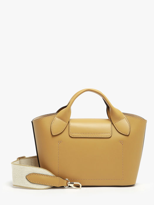 Longchamp Epure timeless Sacs porté travers Jaune
