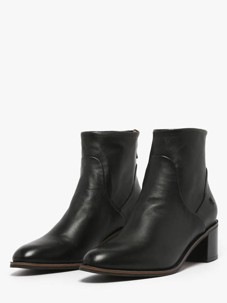 Bottines à Talon En Cuir Mam'zelle Noir women CSIUY50 vue secondaire 1