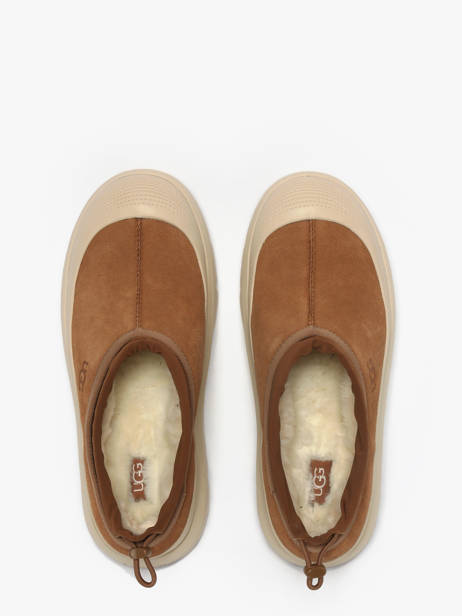 Chaussons En Cuir Ugg Marron men 1144096 vue secondaire 3
