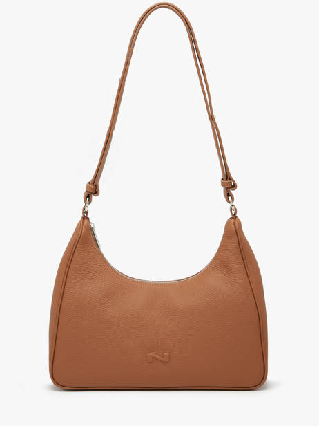 Sac Porté épaule Manaus Cuir Nathan baume Marron brasil 2