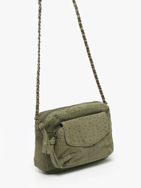 Sac Bandouliere Naina Cuir Pieces Vert naina 17063358 vue secondaire 2