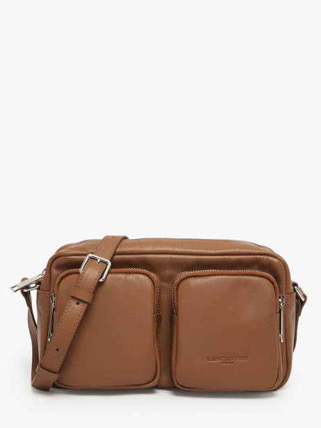 Sac Bandoulière Soft Caramella Cuir Lancaster Marron soft caramella 6