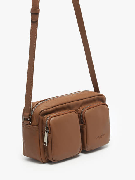 Sac Bandoulière Soft Caramella Cuir Lancaster Marron soft caramella 6 vue secondaire 2