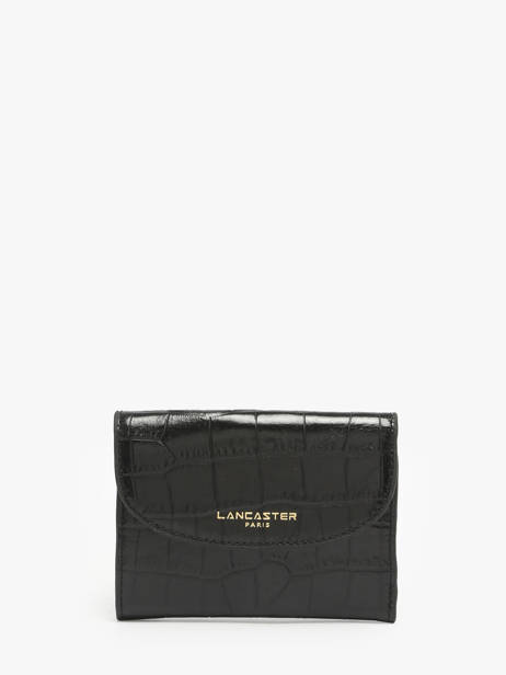 Portefeuille Cuir Lancaster Noir exo 11