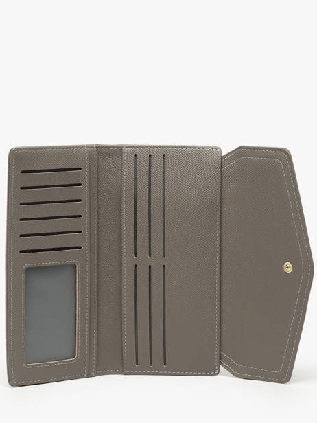 Portefeuille Saffiano David jones Marron saffiano P164 vue secondaire 1