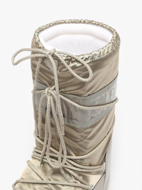 Bottes De Ski Moon boot Argent women D1401680 vue secondaire 3