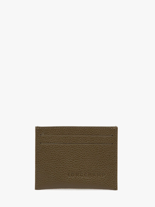 Longchamp Le foulonné Porte billets/cartes Vert