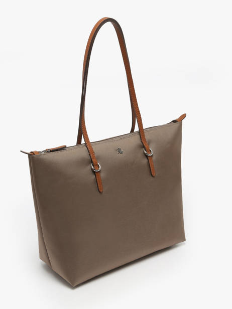 Sac Shopping S Keaton 26 Nylon Lauren ralph lauren Marron chadwick 31916737 vue secondaire 2