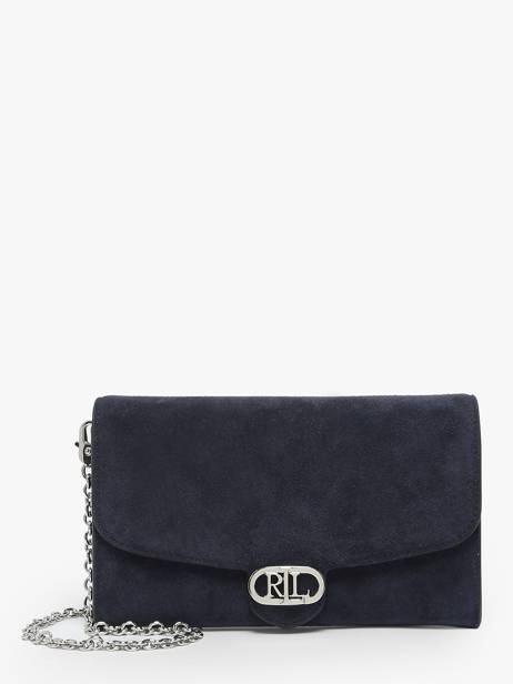 Sac Bandoulière Adair Cuir Lauren ralph lauren Bleu adair 32980761