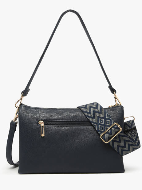 Sac Bandoulière New Grain Miniprix Bleu new grain F6936 vue secondaire 3