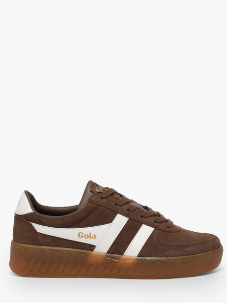 Sneakers Grandslam En Cuir Gola Marron women CLA589