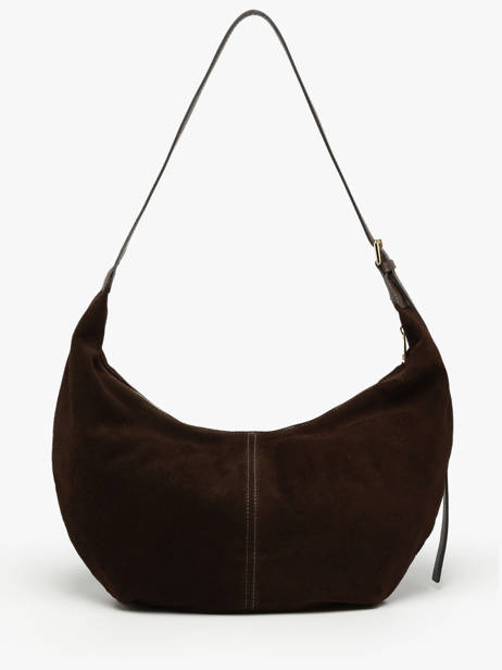 Sac Porté épaule Velvet Caviar Cuir Milano Marron velvet caviar VC25091 vue secondaire 4