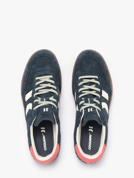 Sneakers En Cuir Coolway Bleu men 8683713 vue secondaire 3