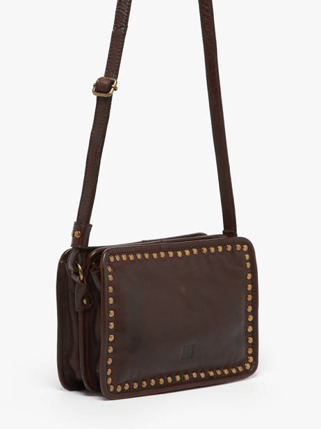 Sac Bandoulière Heritage Cuir Biba Marron heritage RAL1L vue secondaire 2