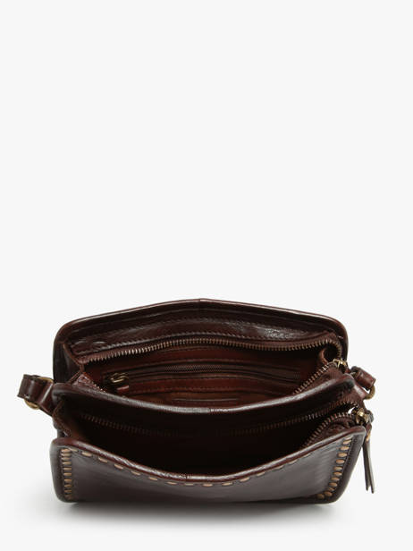 Sac Bandoulière Heritage Cuir Biba Marron heritage RAL1L vue secondaire 3