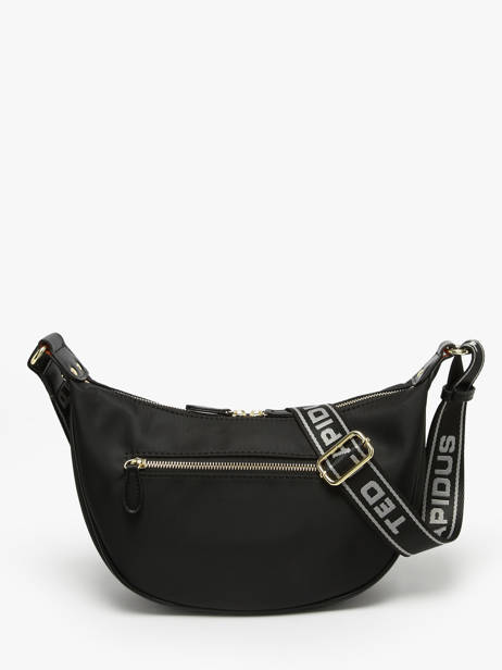 Sac Bandoulière Jamie Nylon Ted lapidus Noir jamie DU43503 vue secondaire 4