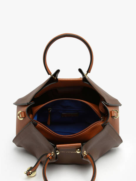 Cabas Gretel Ted lapidus Marron gretel TLAU8924 vue secondaire 3