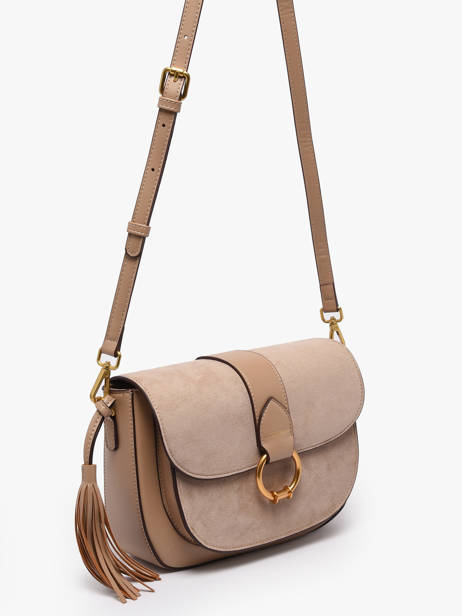 Sac Bandoulière Camille Laurent david Beige ld bags 991 vue secondaire 2