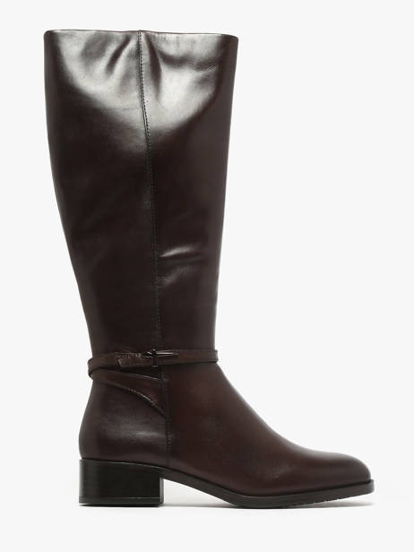 Bottes Cavalières En Cuir Tamaris Marron women 43