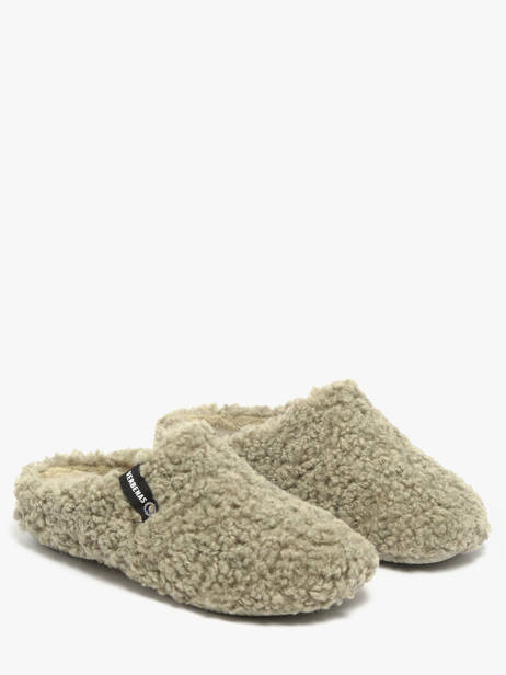 Chaussons York Curly Verbenas Vert women 86050660 vue secondaire 1