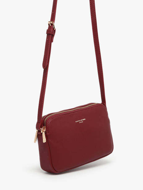 Sac Bandoulière Alpes David jones Rouge alpes A vue secondaire 2