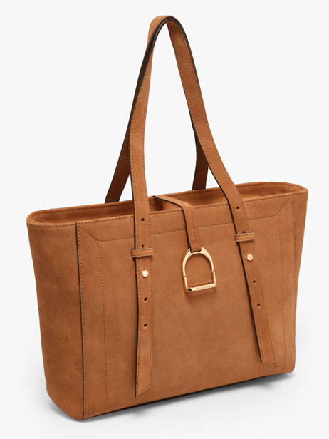 Sac Porté épaule Altesse Suede Cuir Etrier Marron altesse suede EASU088S vue secondaire 2
