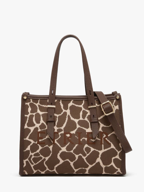 Sac Bandoulière Safari Etrier Marron safari ESAI160S vue secondaire 5