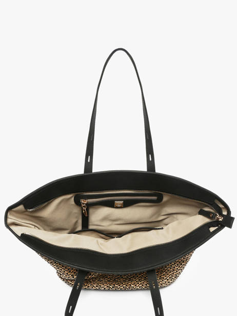 Sac Porté épaule Camargue Cuir Etrier Noir camargue ECAM168L vue secondaire 3
