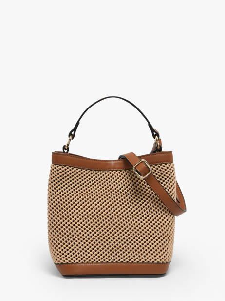 Sac Bandoulière Baobab Cuir Etrier Marron baobab EBAO186M vue secondaire 5