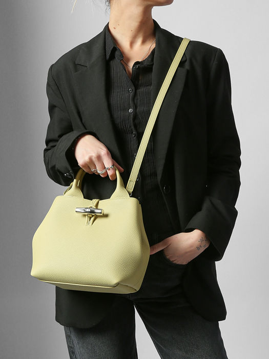 Longchamp Le roseau Sacs porté main Vert