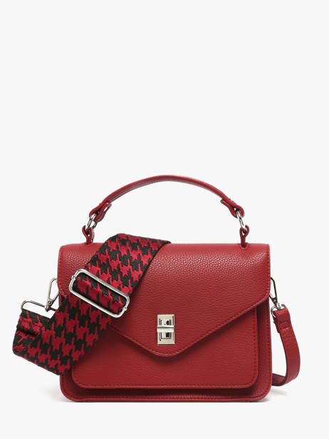 Sac Bandoulière Wt Grained Miniprix Rouge wt grained F6978