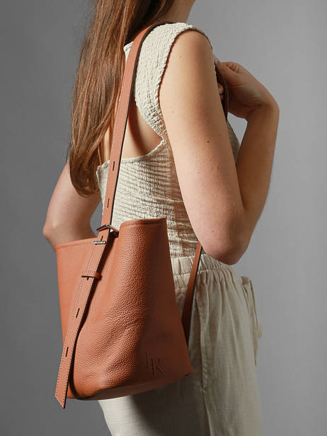 Sac Porté épaule Sac à Dos S Cavalier Cuir Etrier Marron cavalier ECLR126S vue secondaire 2