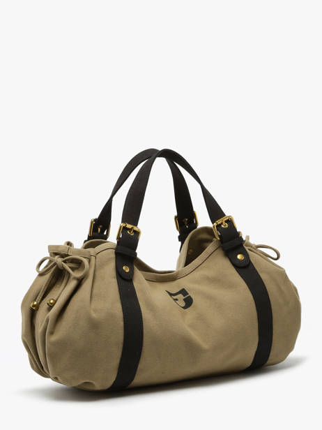 Sac Porté épaule Canvas Coton Gerard darel Vert canvas Z450 vue secondaire 2