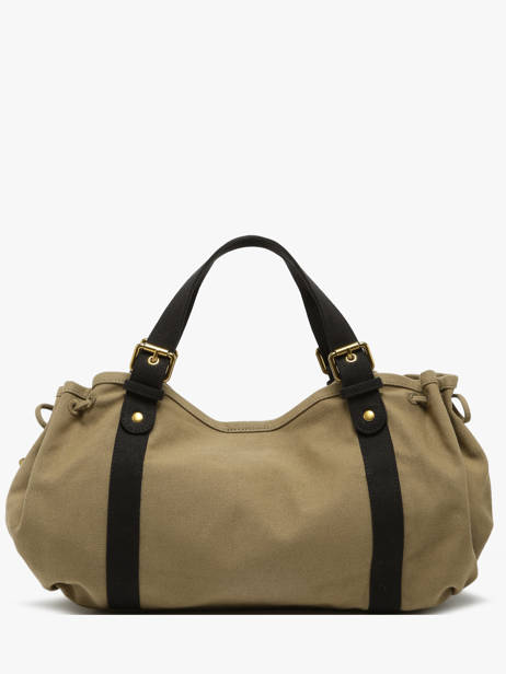 Sac Porté épaule Canvas Coton Gerard darel Vert canvas Z450 vue secondaire 5