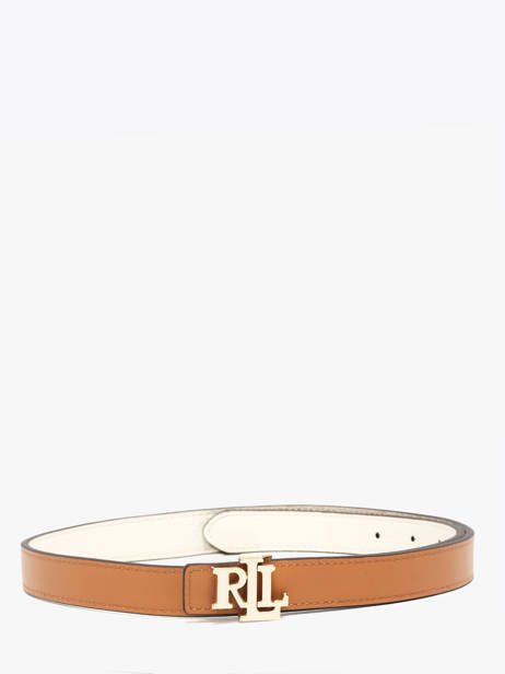 Ceinture Lauren ralph lauren Beige elmswood 12P04418 vue secondaire 1