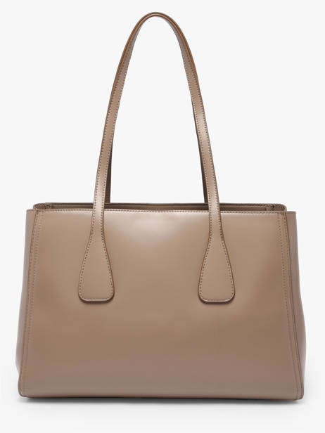 Sac Porté épaule Hardware Monogram Polyester Calvin klein jeans Marron hardware monogram 4F3442G vue secondaire 3