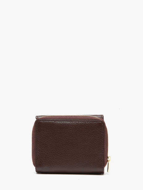 Portefeuille Caviar Cuir Crinkles Marron caviar 14201 vue secondaire 4