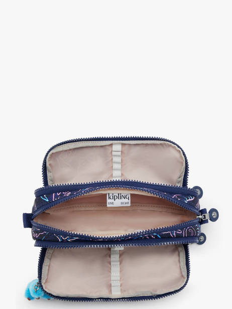 Trousse 3 Compartiments Kipling Bleu back to school / pbg PBGI3560 vue secondaire 1