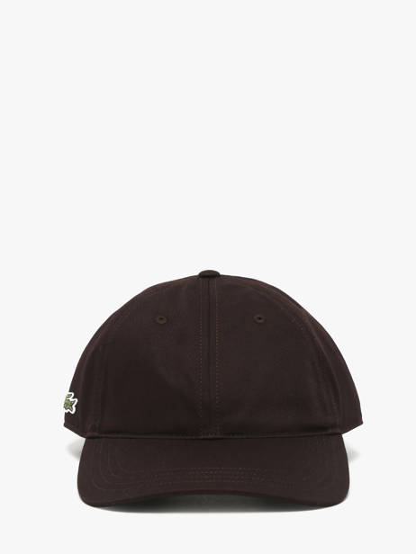 Casquette Lacoste Marron accessoires RK044000